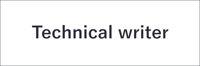 Outsourcing of technical documentation and technical writer in German